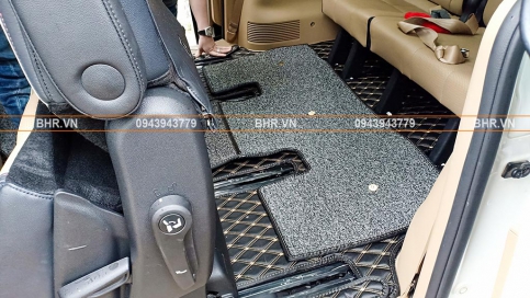 Thảm lót sàn ô tô 5D 6D Kia Sedona giá gốc tận xưởng, bảo hành trọn đời